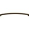 Jeffrey Alexander 12" Center-to-Center Antique Brushed Satin Brass Delgado Appliance Handle 519-12ABSB - alternate 4